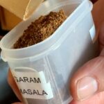 Photo shows a spice container full of Garam Masala