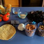 Photo shows the ingredients laid out