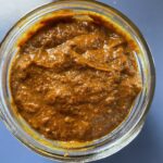 Photo shows a jar of Yellow curry paste