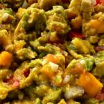 Photo shows completed guacamole