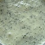 Photo shows a bowl of Green Goddess Salad Dressing