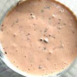 Photo shows a bowl of thousand island dressing