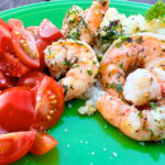 Photo shows the Spicy Garlic Shrimp